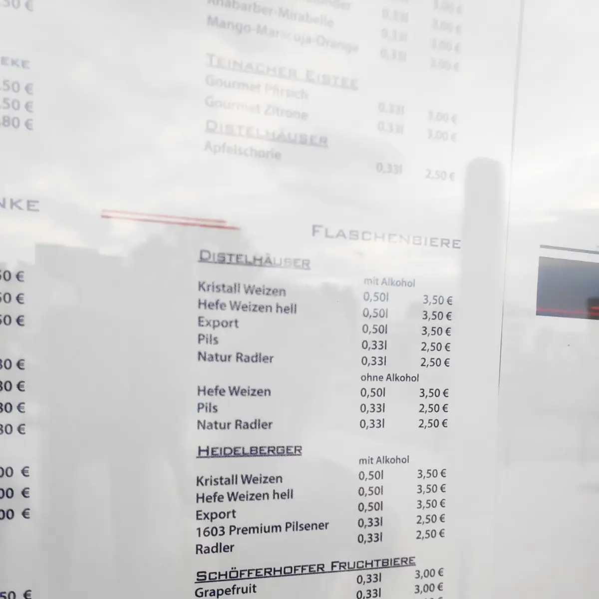 Speisekarte photo 6