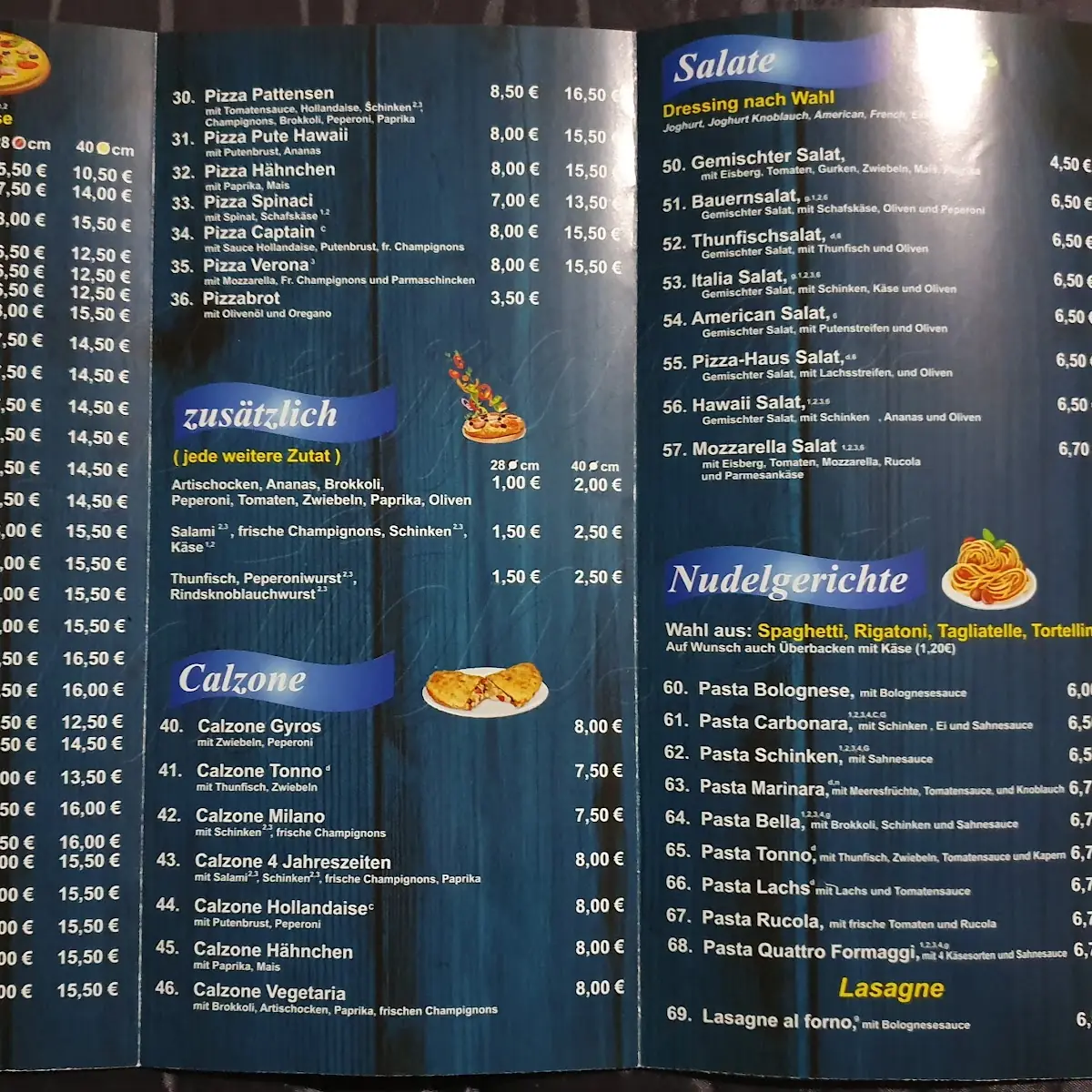 Speisekarte photo 3