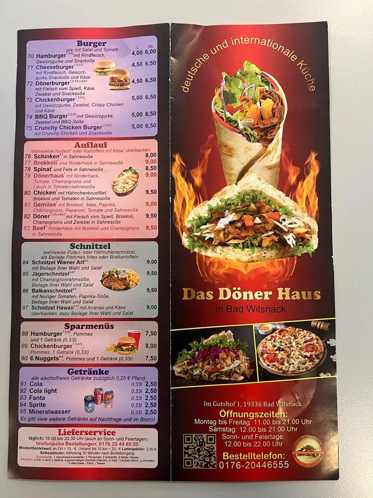 Speisekarte photo 2