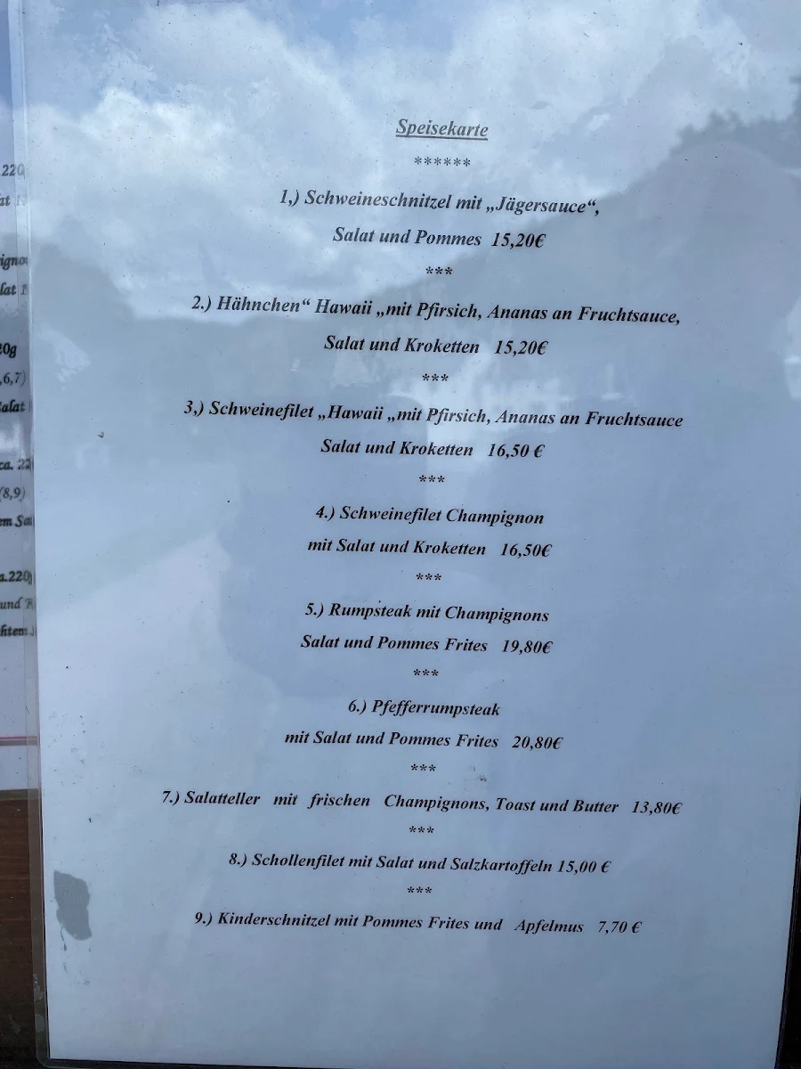 Speisekarte photo 2