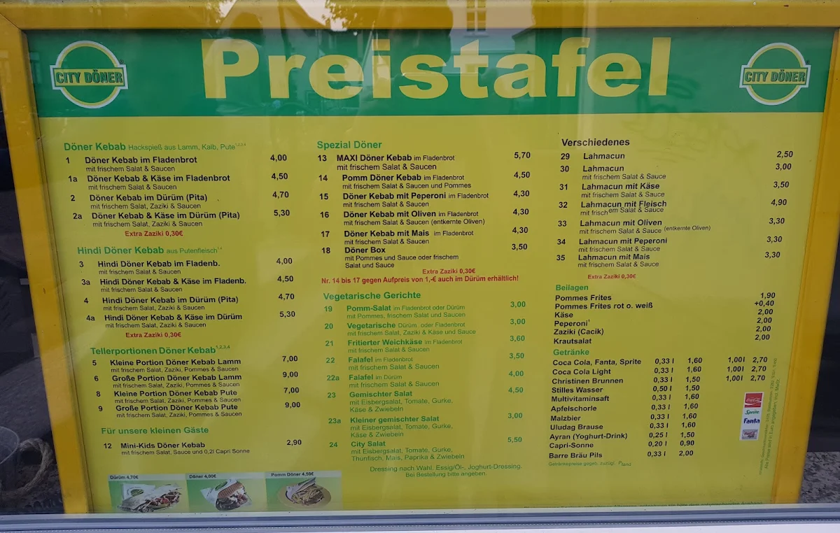 Speisekarte photo 4