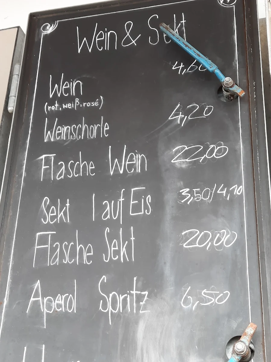 Speisekarte, Ahoi Strandkiosk