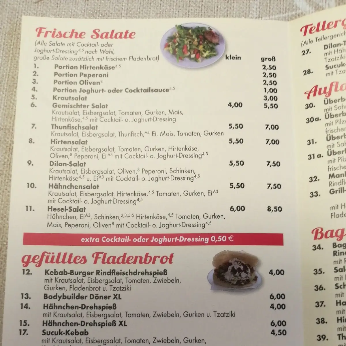 Speisekarte photo 10