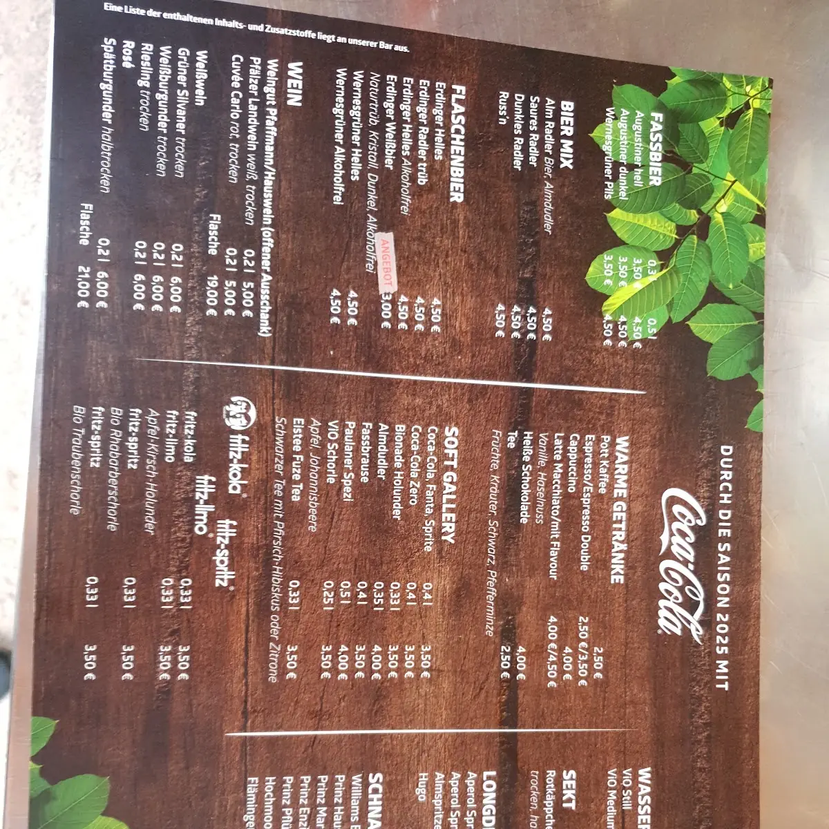 Speisekarte photo 6