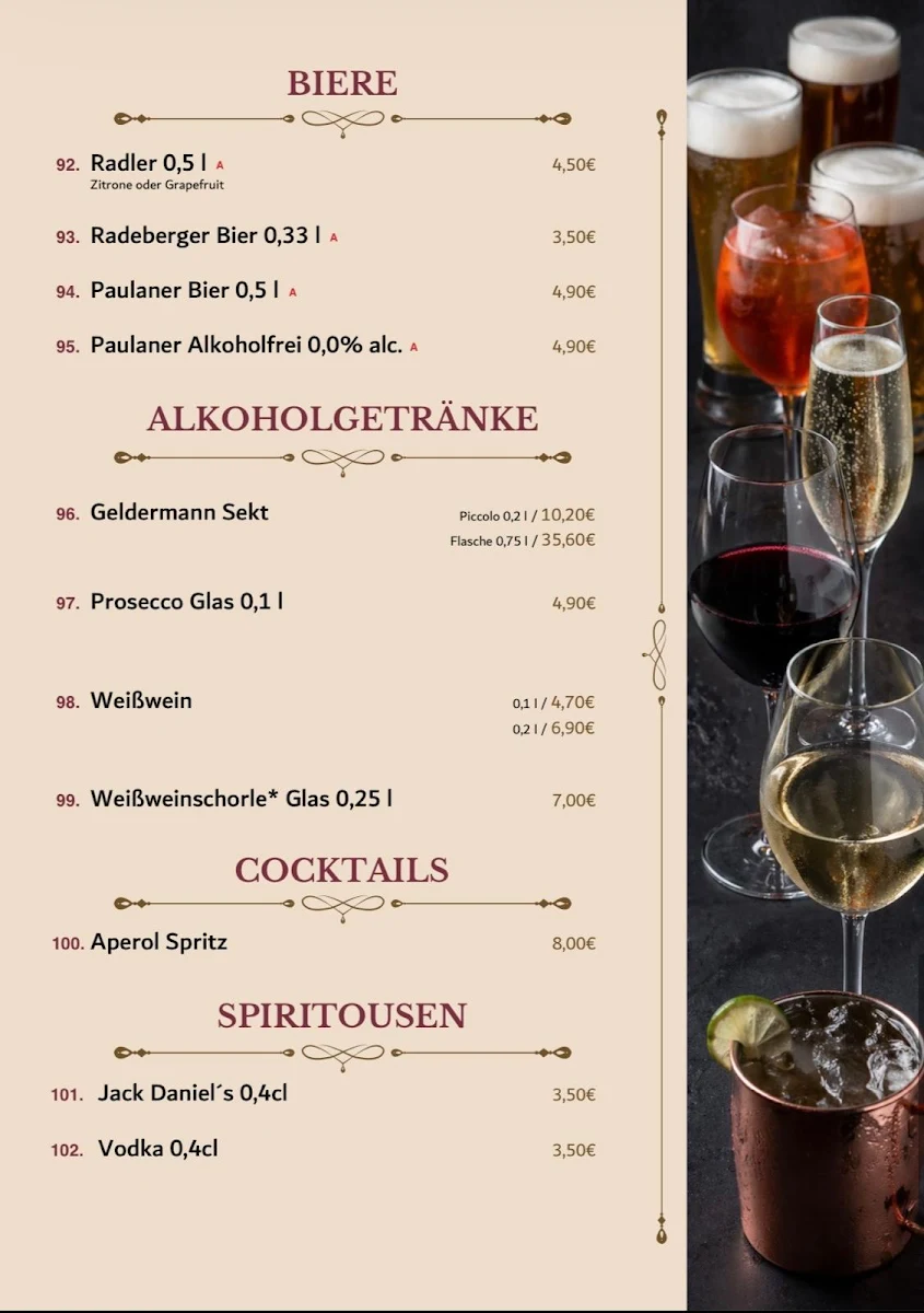 Speisekarte photo 8