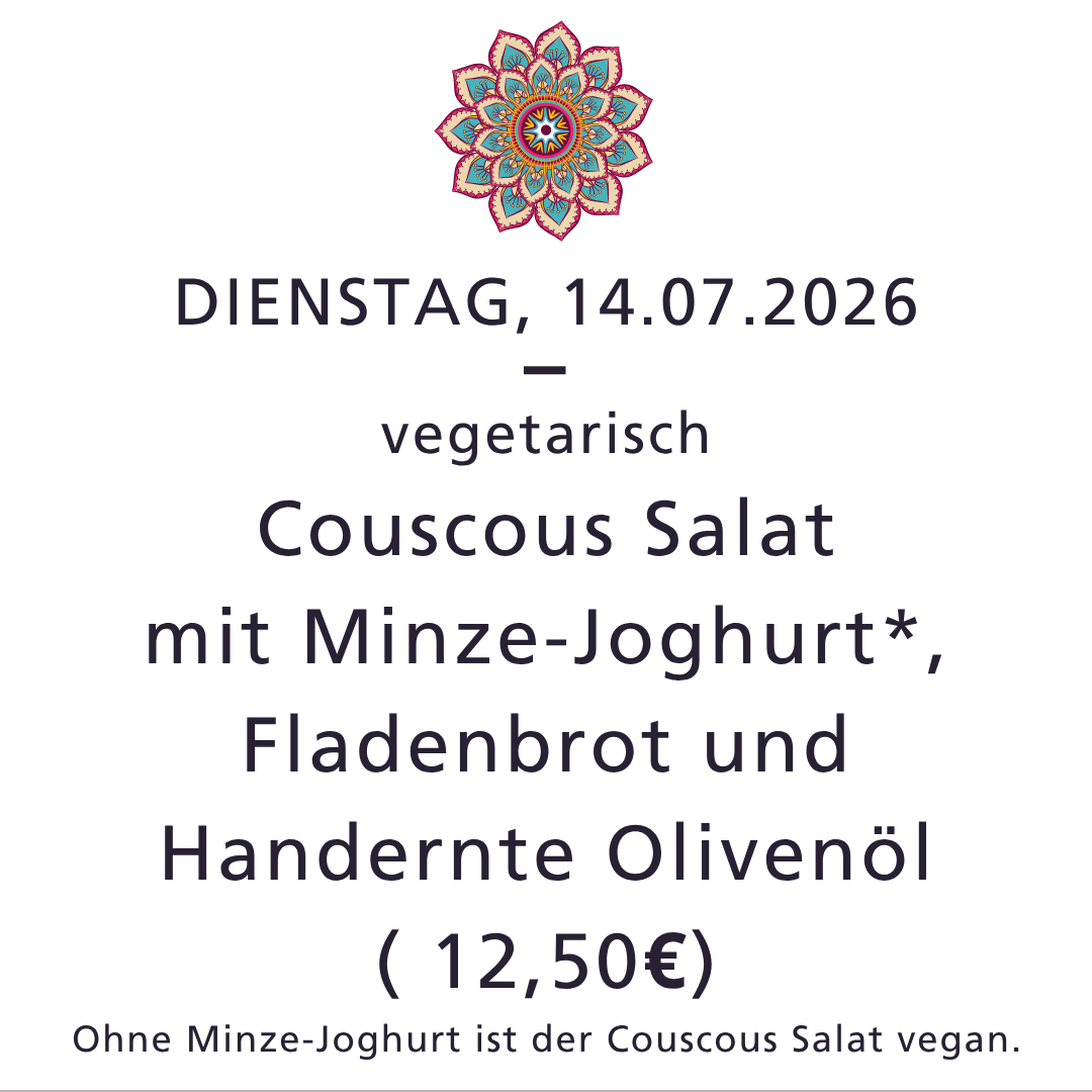 Speisekarte, Feinkochtopf