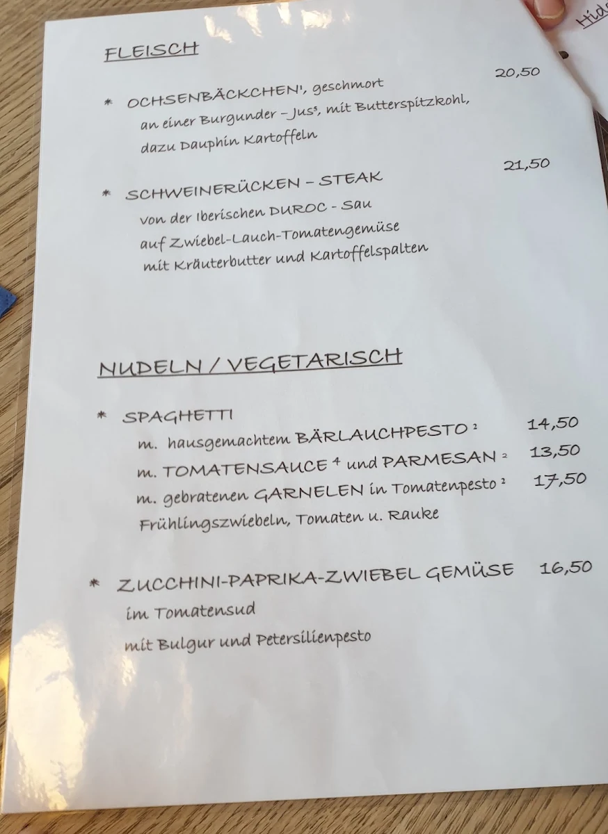 Speisekarte photo 2