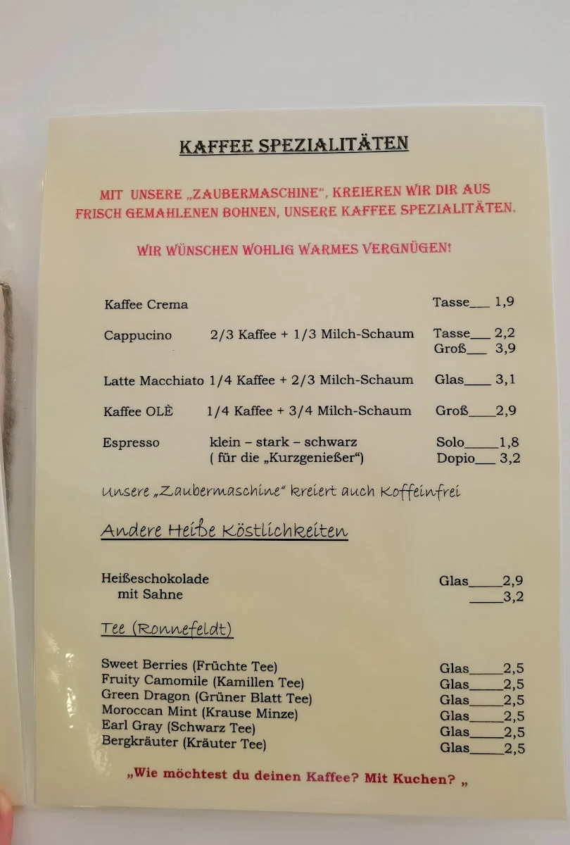 Speisekarte photo 2