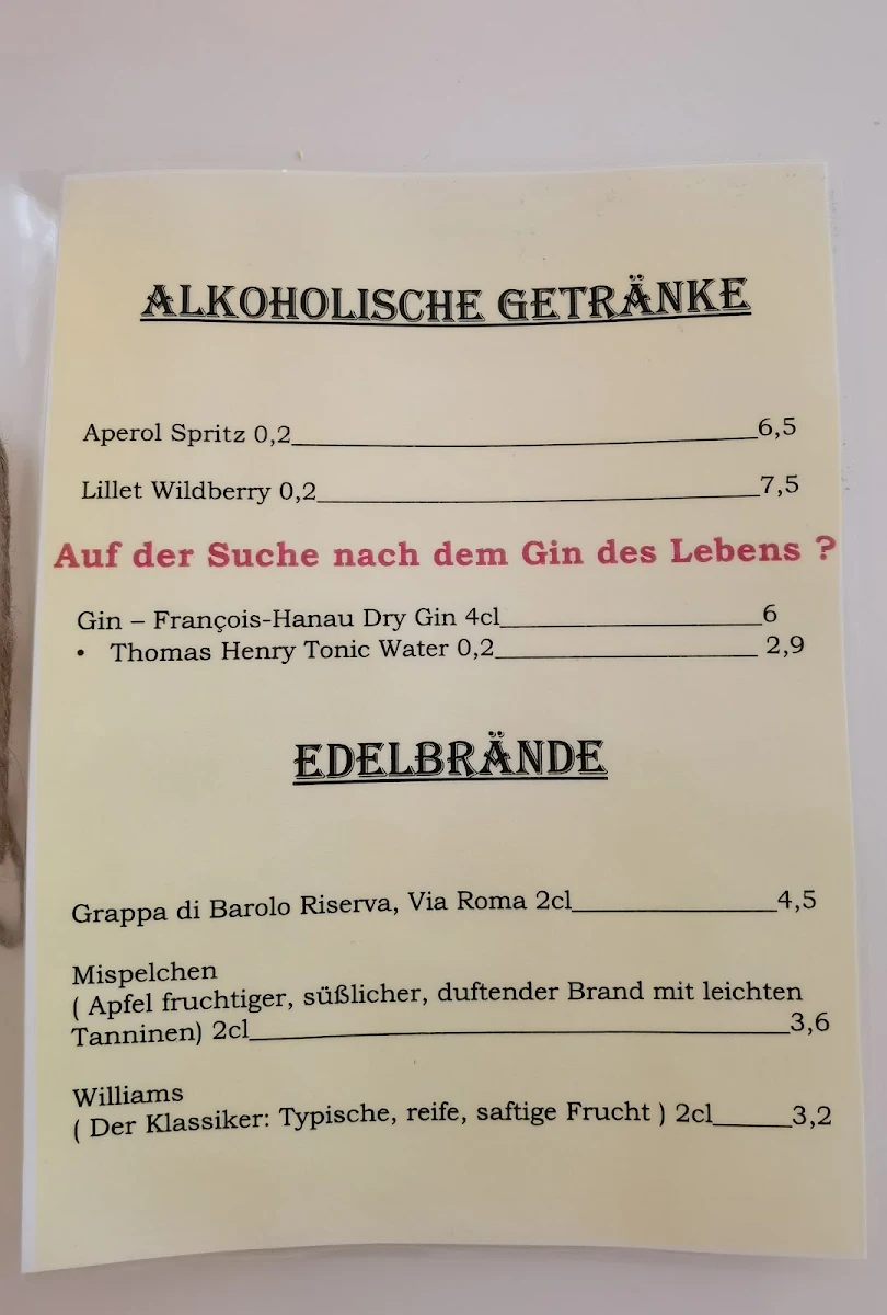 Speisekarte photo 6