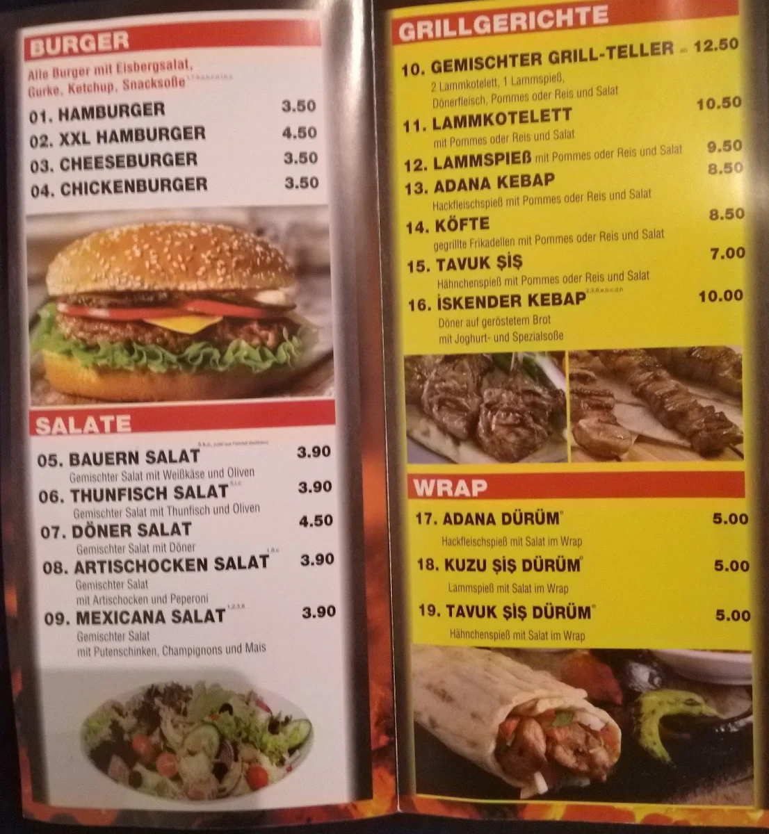 Speisekarte photo 1