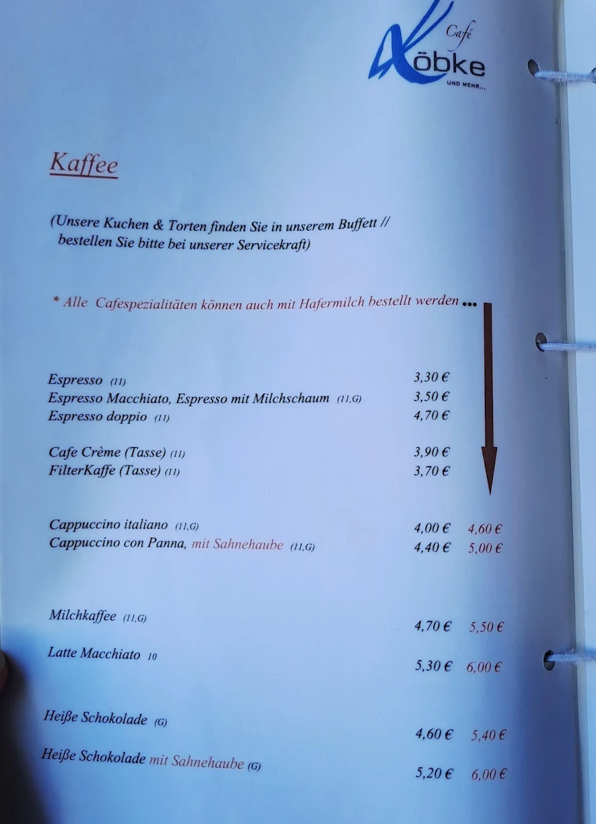Speisekarte photo 5