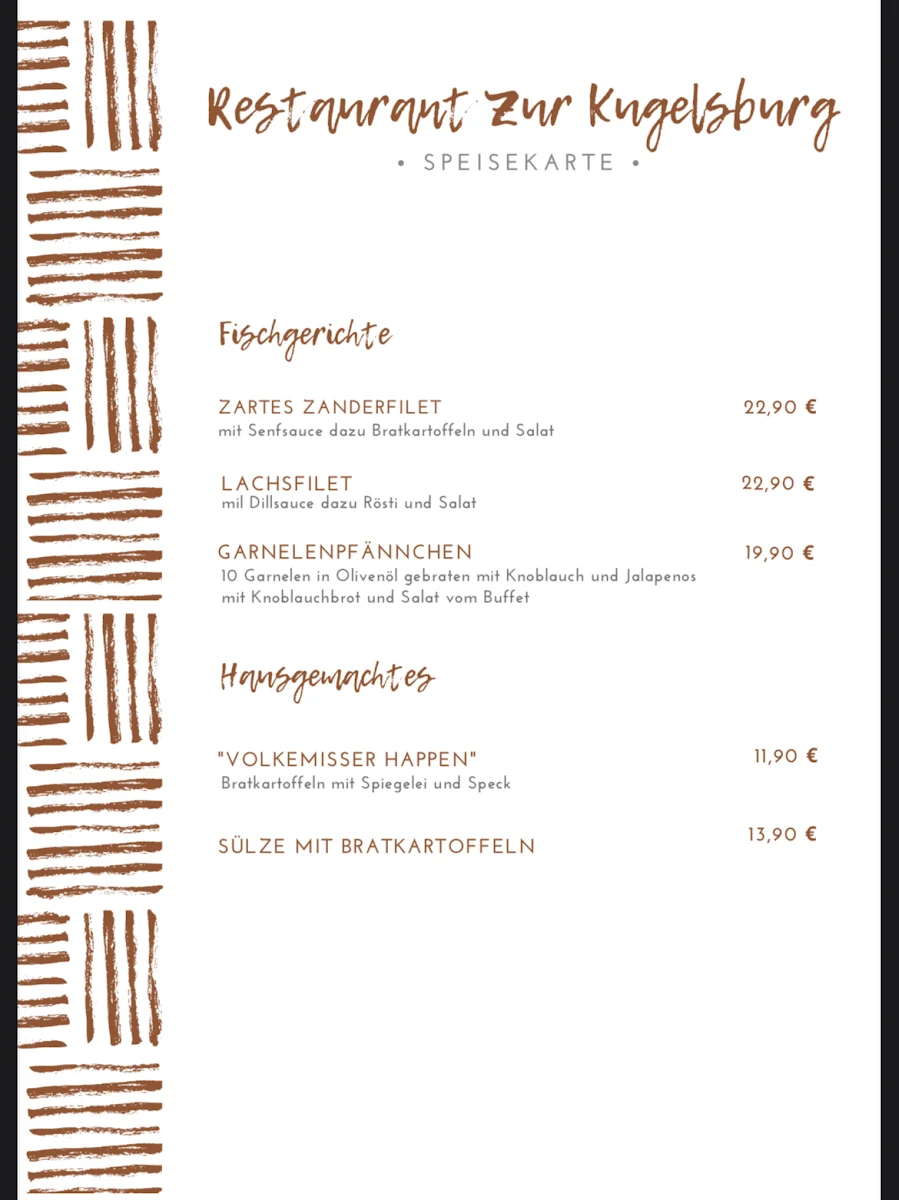 Speisekarte photo 2