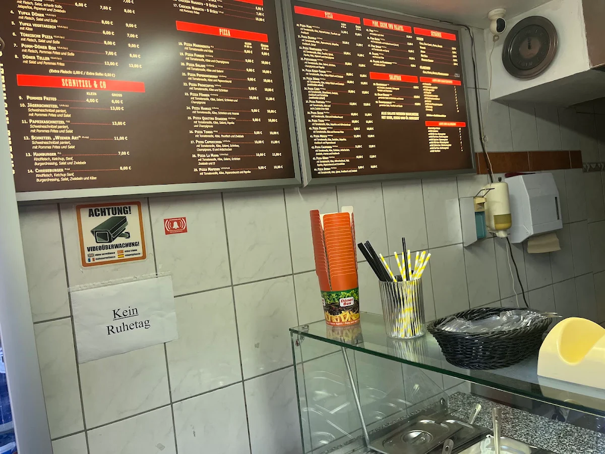 Speisekarte, Pizza Kebap Haus