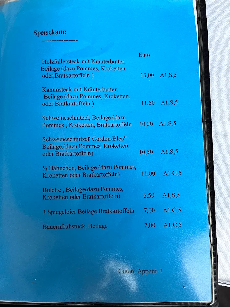Speisekarte photo 2