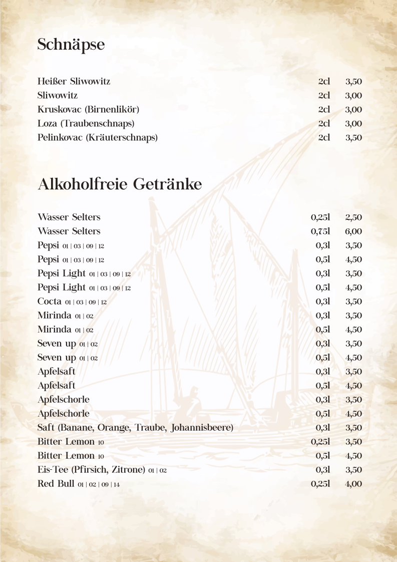 Speisekarte photo 9