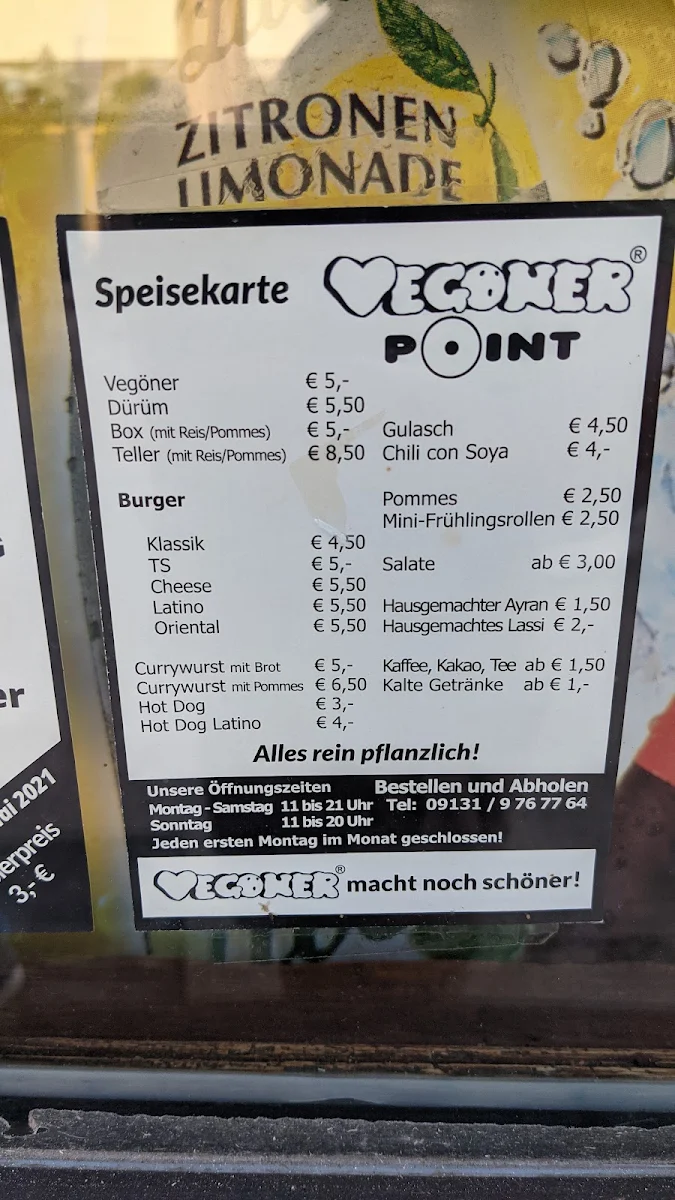 Speisekarte photo 5