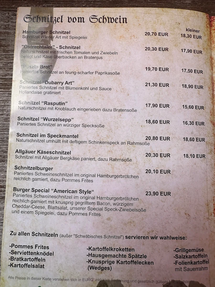 Speisekarte photo 3
