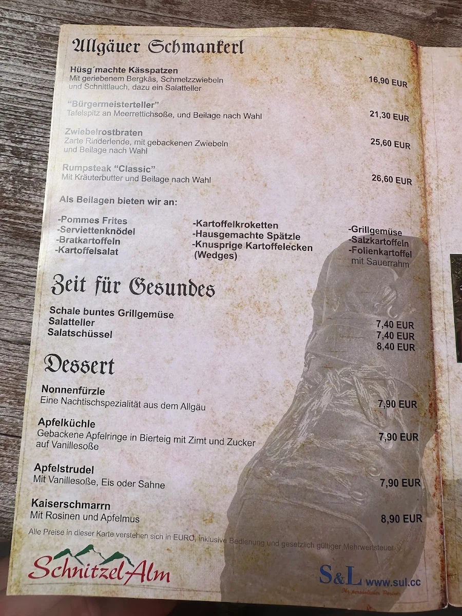 Speisekarte photo 4