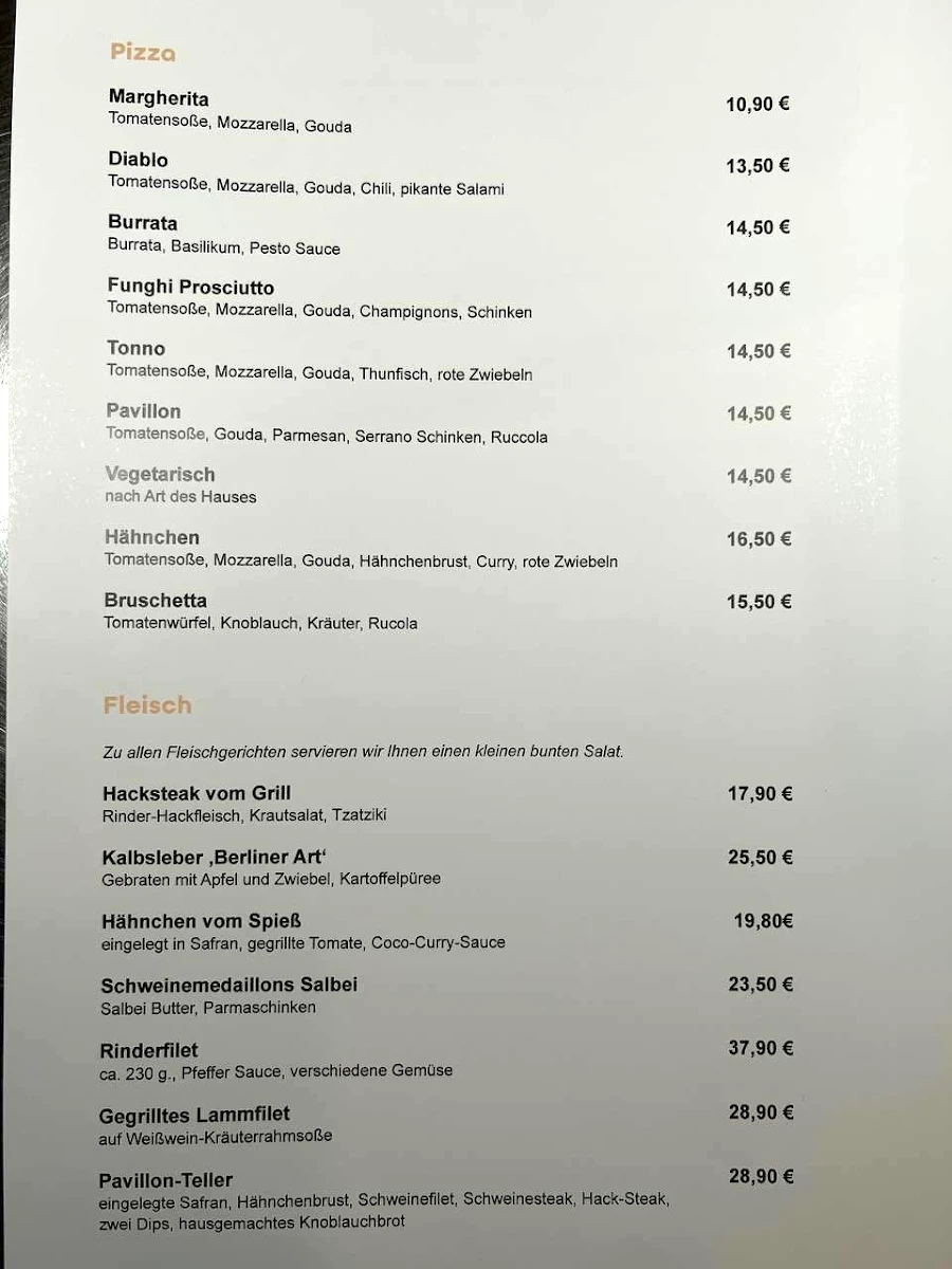 Speisekarte photo 2