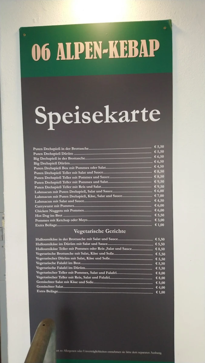 Speisekarte photo 3