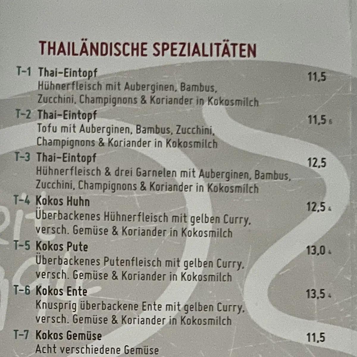 Speisekarte photo 8