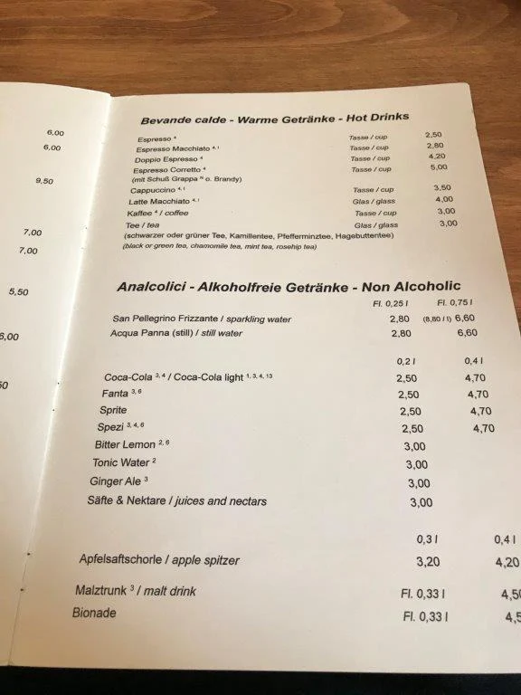 Speisekarte photo 4