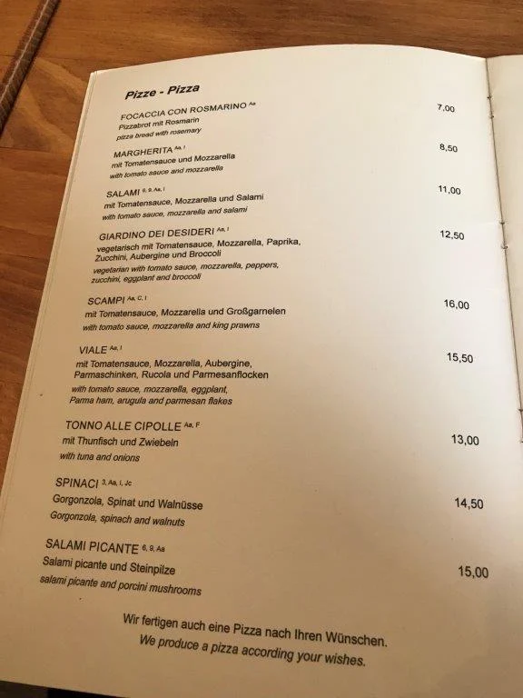Speisekarte photo 6