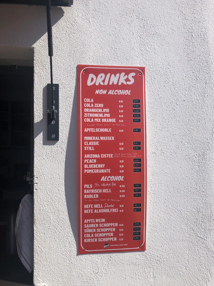 Speisekarte, Diner Coffee & Grill Imbiss
