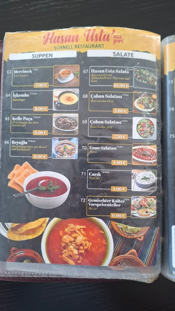 Speisekarte photo 2