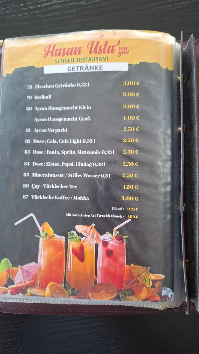Speisekarte photo 4