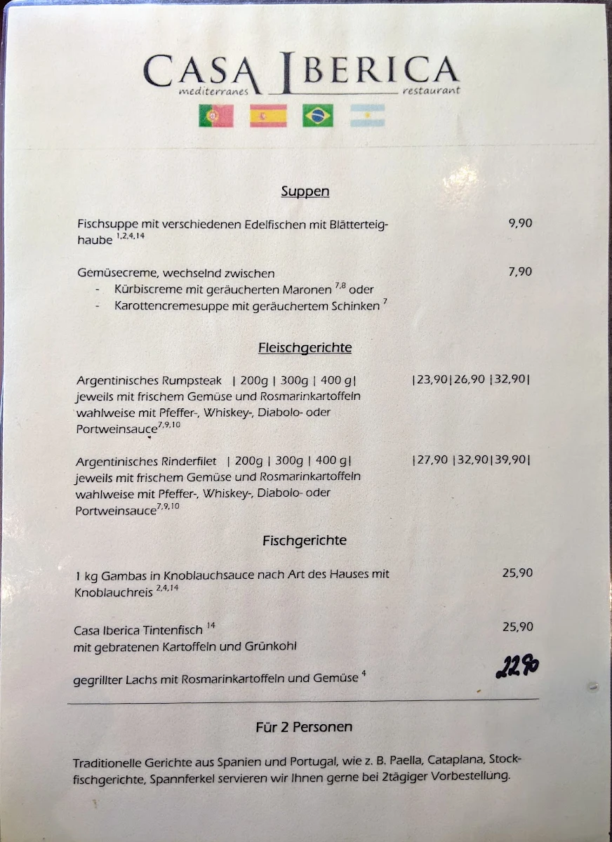 Speisekarte photo 3