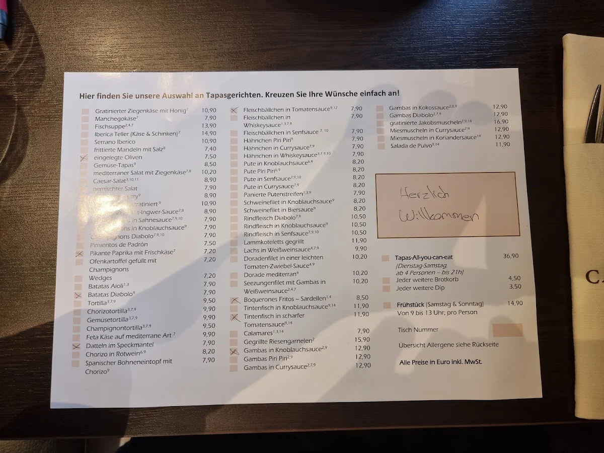Speisekarte photo 6