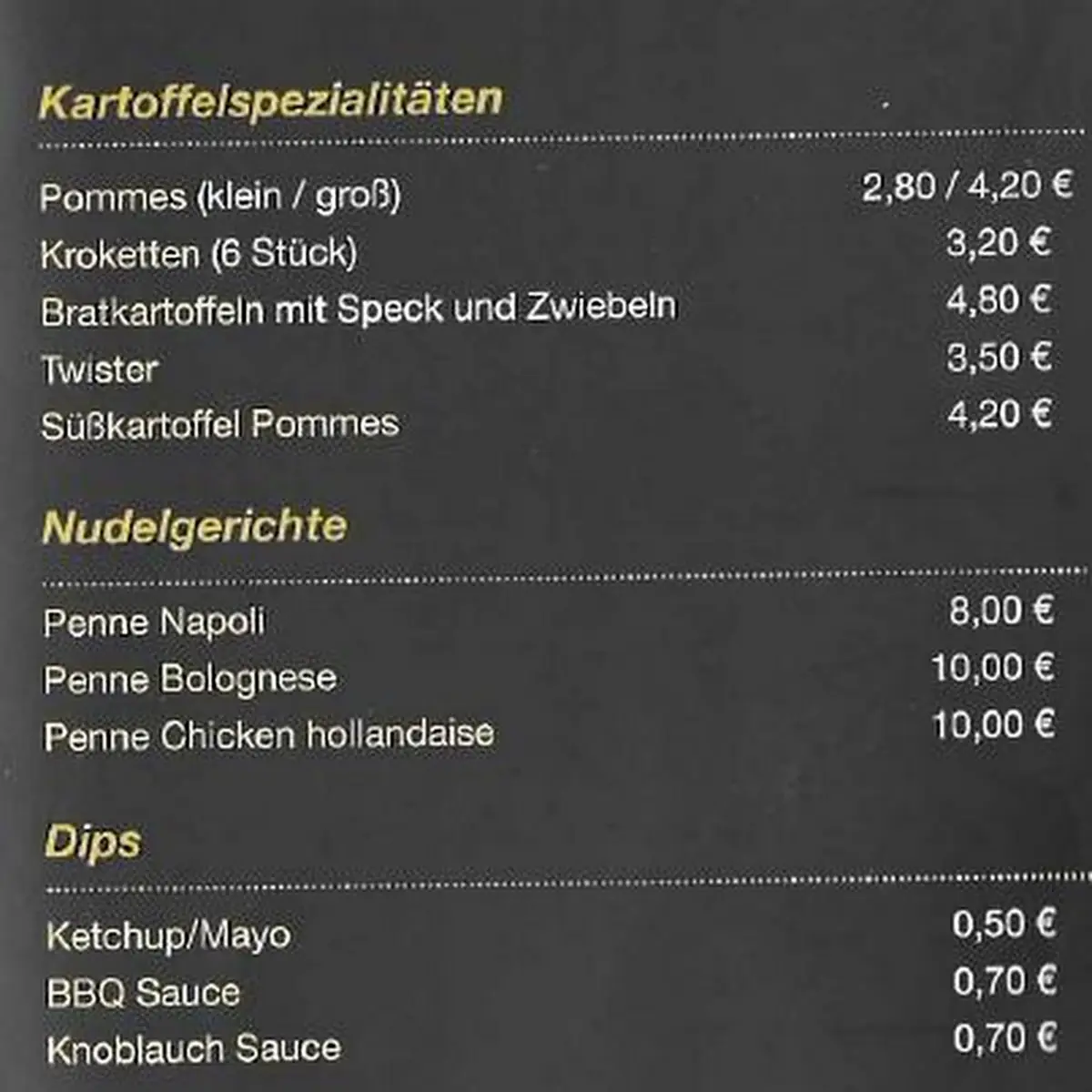 Speisekarte photo 8