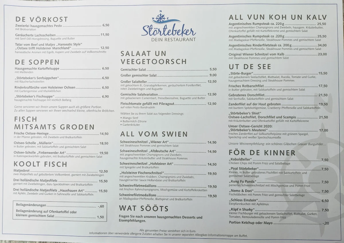 Speisekarte photo 1