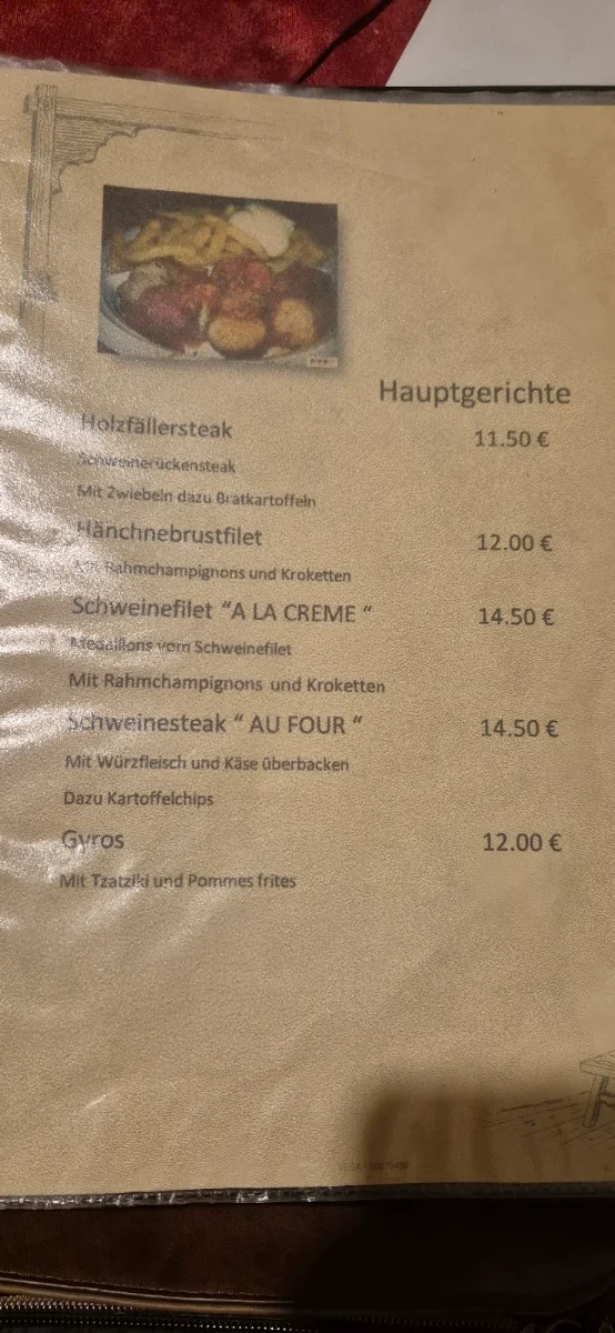 Speisekarte photo 1
