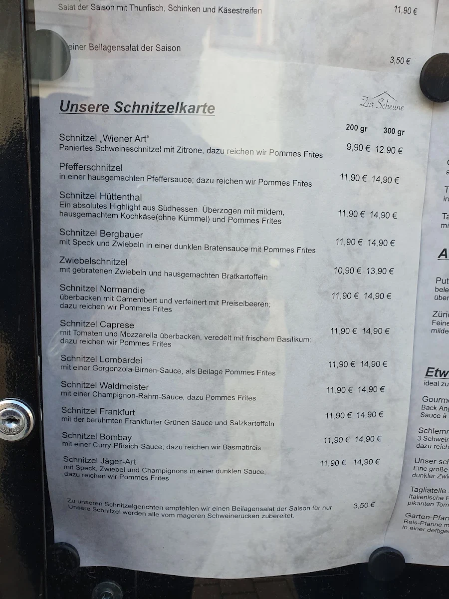 Speisekarte photo 2