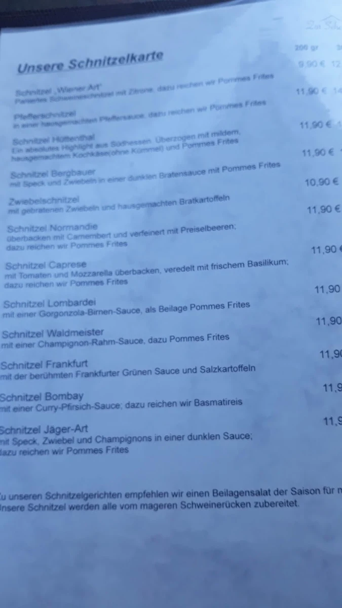 Speisekarte photo 4
