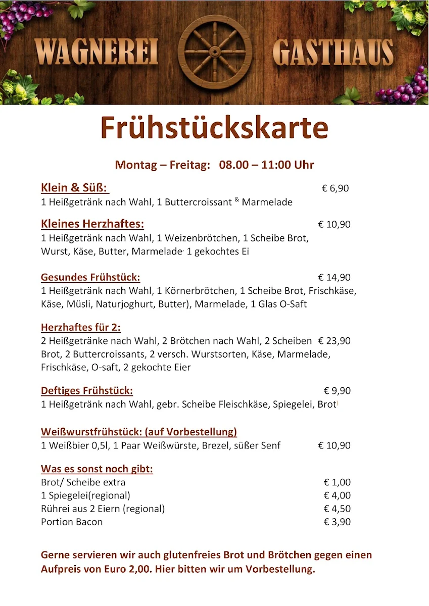 Speisekarte photo 1