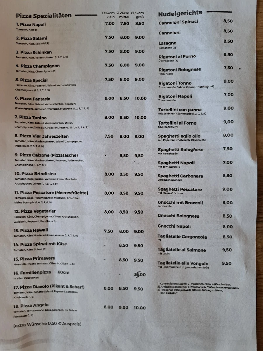 Speisekarte photo 1