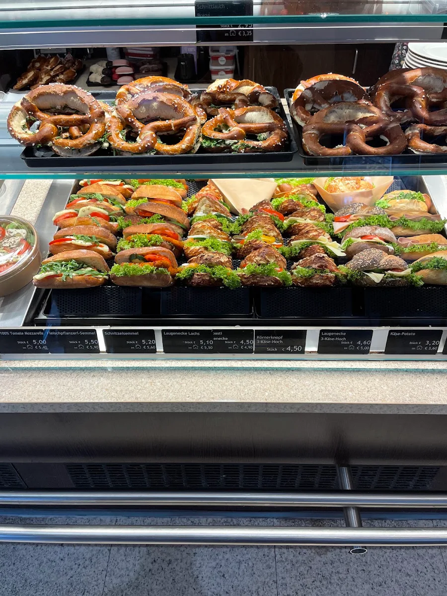 Speisekarte, Müller Café & Bäckerei