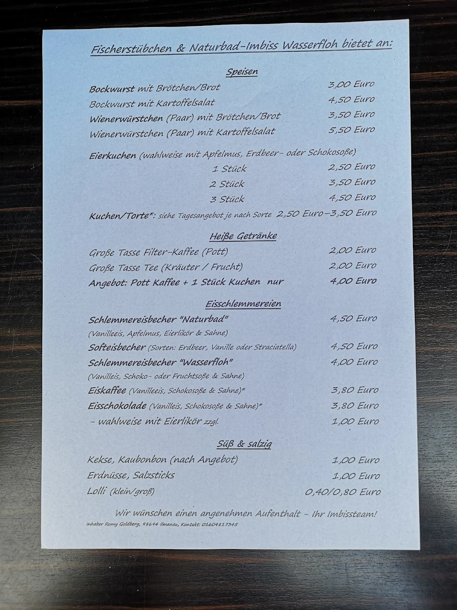 Speisekarte photo 1