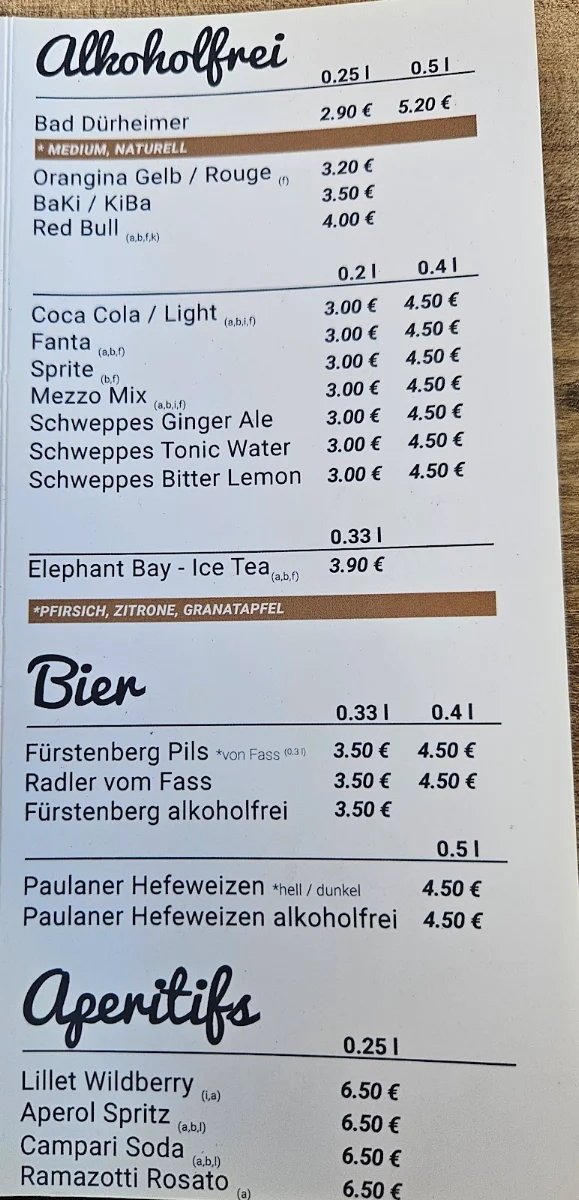 Speisekarte photo 3