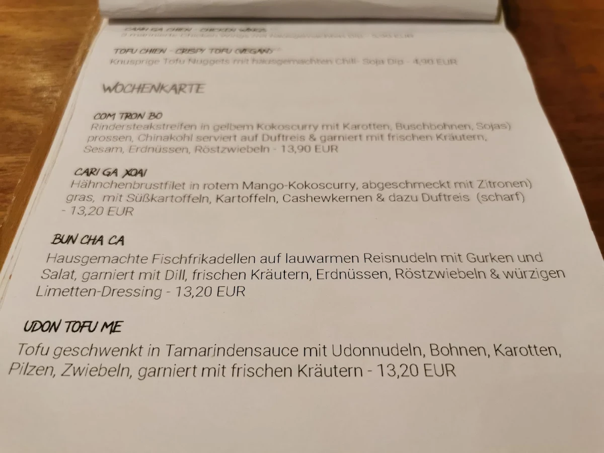 Speisekarte photo 4