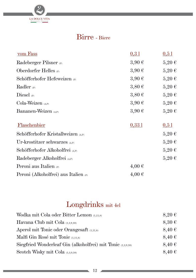 Speisekarte photo 9