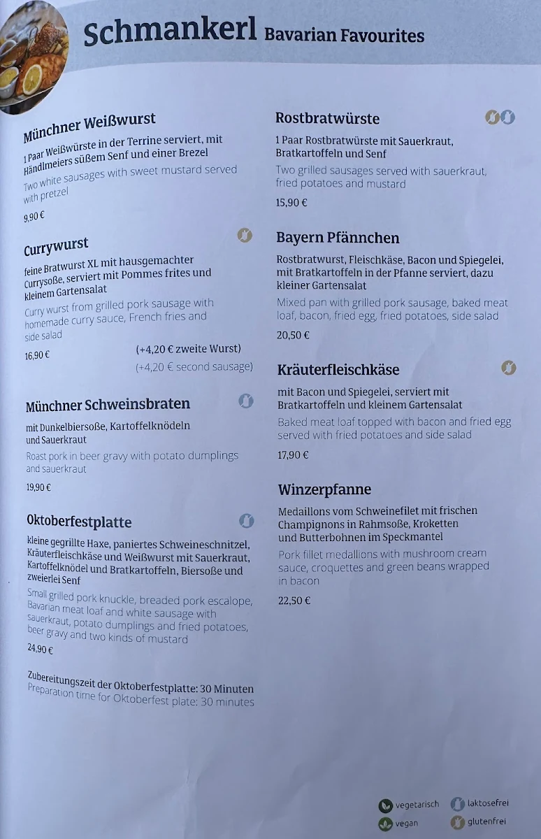 Speisekarte photo 3