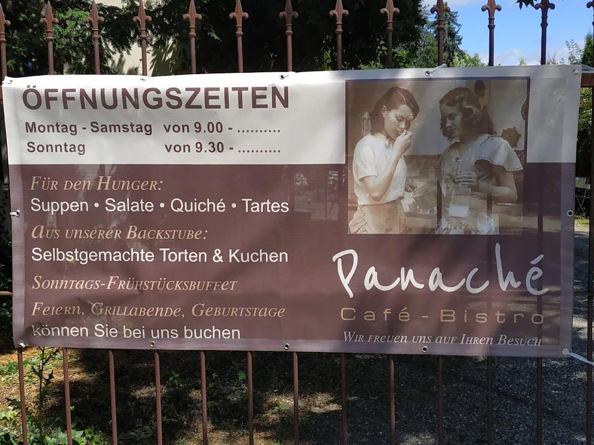 Speisekarte, Café-Bistro Panaché