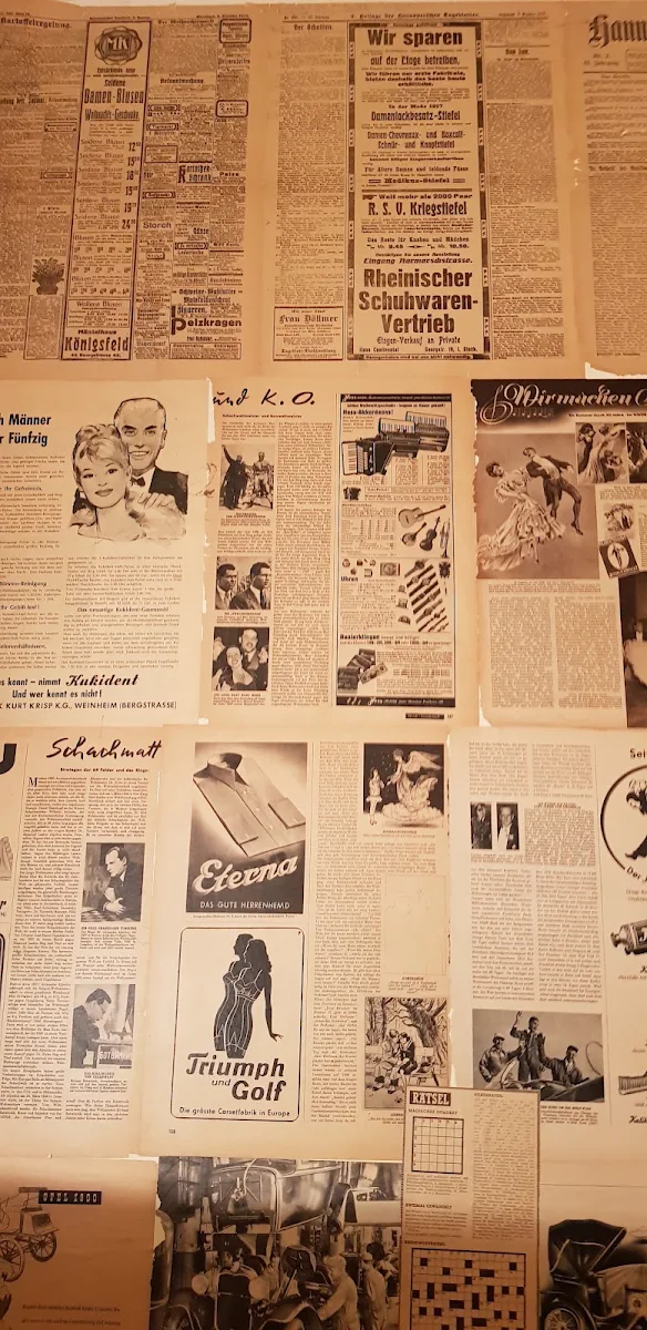 Speisekarte, Café-Bistro Panaché