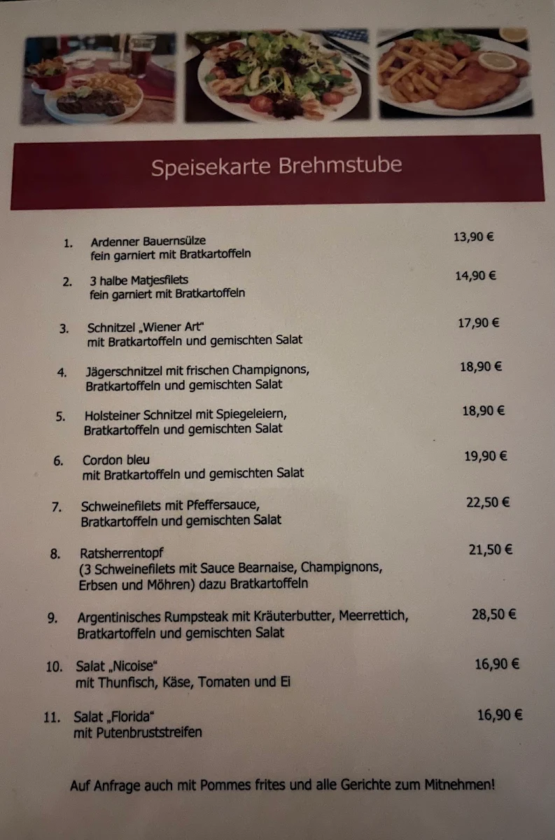 Speisekarte photo 2