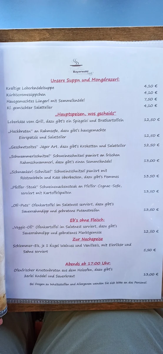 Speisekarte photo 6