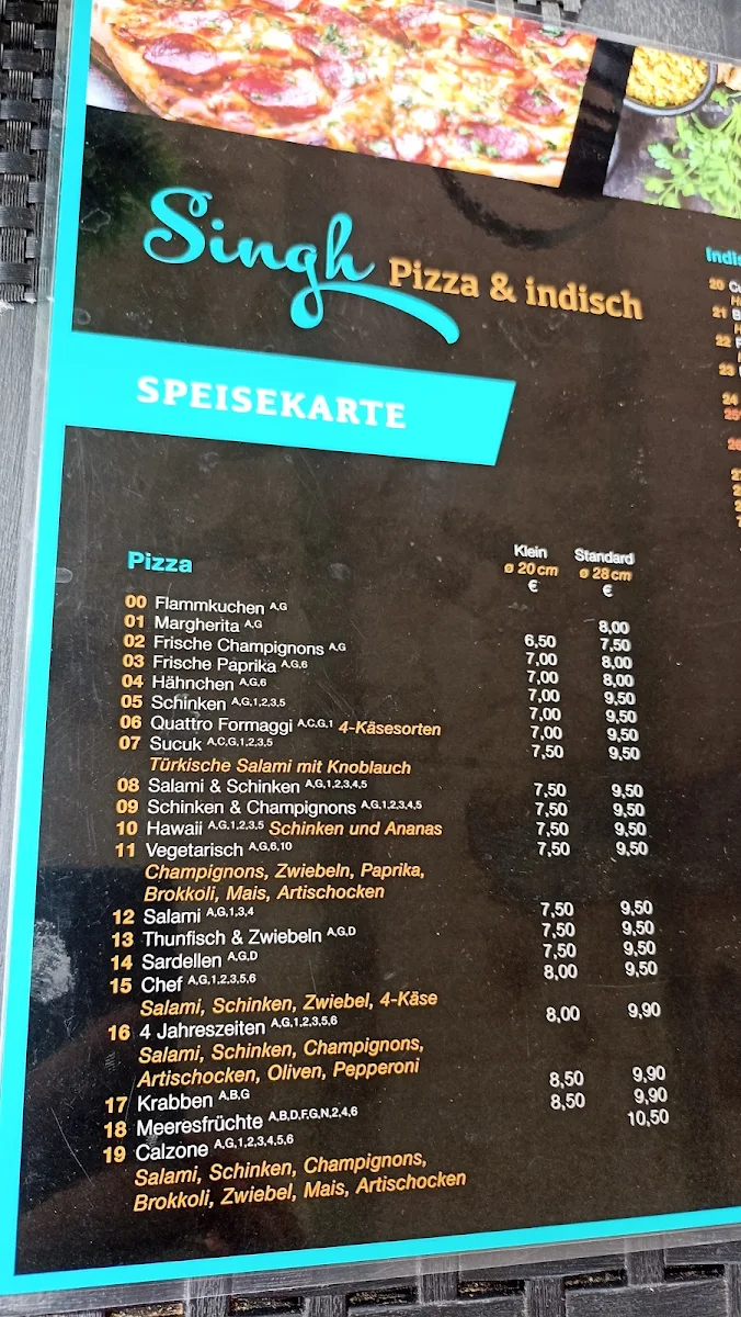 Speisekarte photo 2